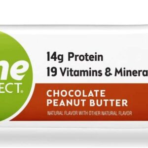 ZonePerfect Protein Bars, 19 vitamins & minerals, 14g protein, Nutritious Snack Bar, Chocolate Peanut Butter, 20 Count