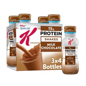 Kellogg's Special K, Protein Shakes, Milk Chocolate, 40fl oz (3 Count)