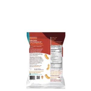 P-nuff Crunch Baked Peanut Puffs - Healthy Snacks, Gluten Free, Vegan, 5g Vegan Protein per Bag, Low FODMAP, Plant Based, Dairy Free, Gut-Friendly, as Seen on Shark Tank, 1oz Bag, Cinnamon Pack of 6